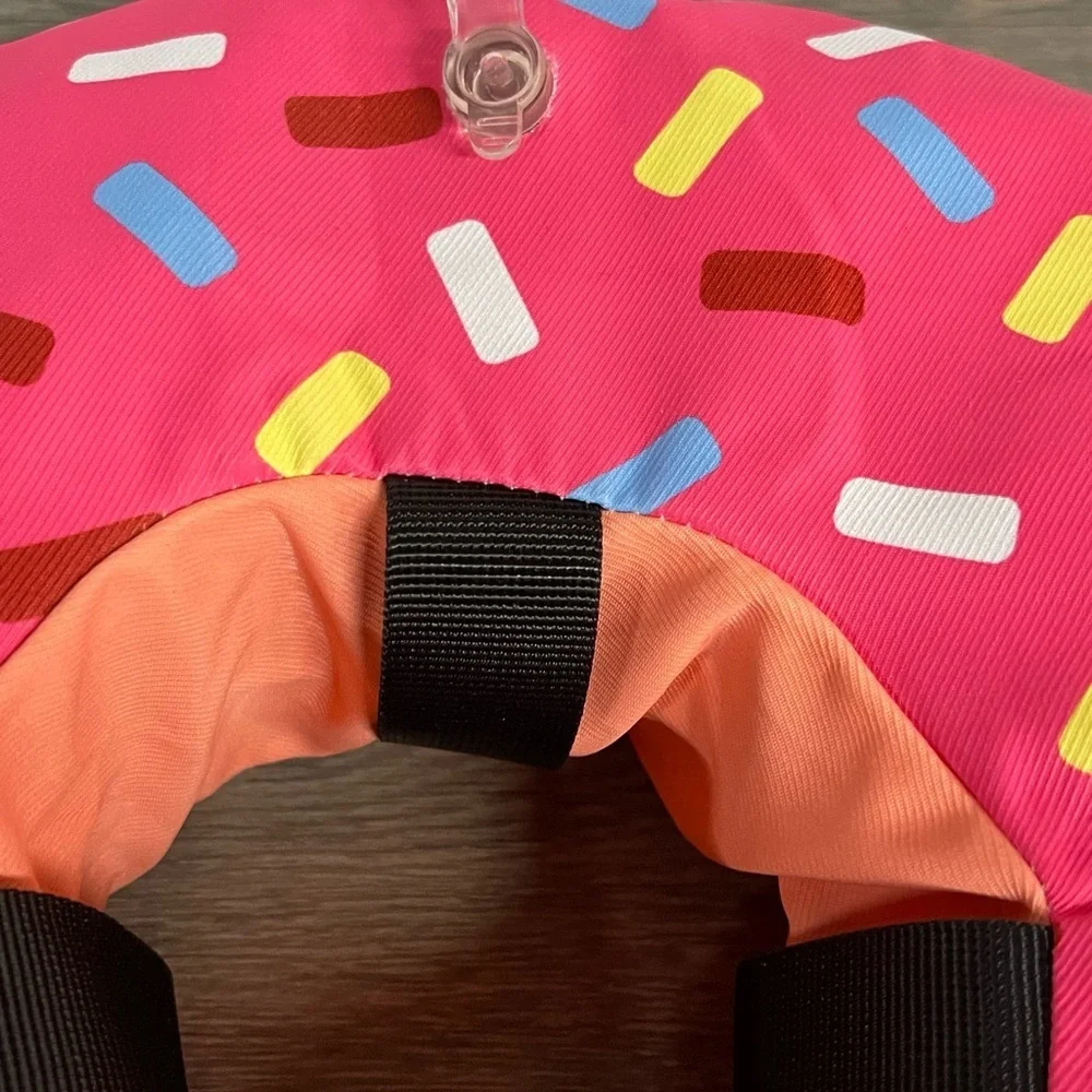 Inflatable adjustable Dog Cone Collar. Size L Soft Cone‎ Collar for Dog donut​
